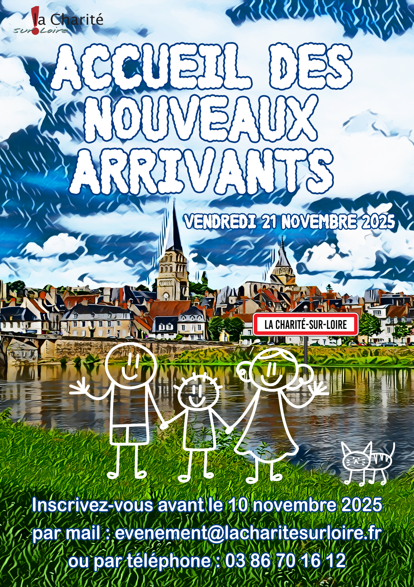 Vous êtes nouvel arrivant ? Vous pouvez vous inscrire dès aujourd'hui et jusqu'au 10 novembre à ce moment convivial qui vous est dédié.  