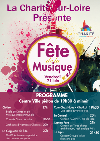 affiche fête de la musique