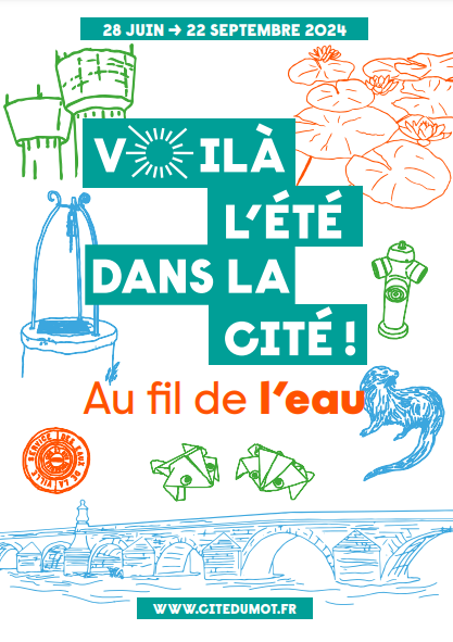 affiche voila l'été dans la cité 2024