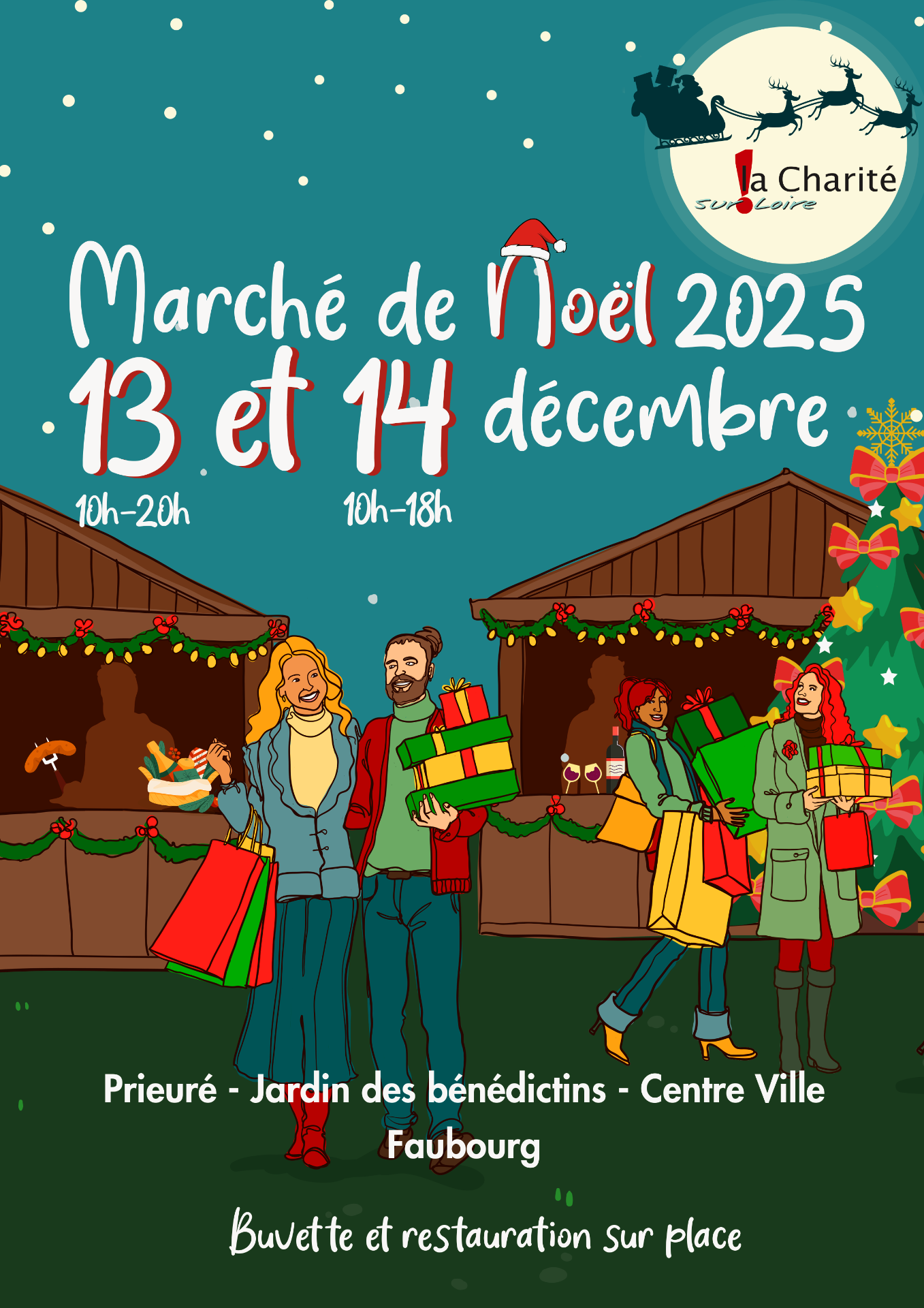 Marché de noel de la Charité 2025