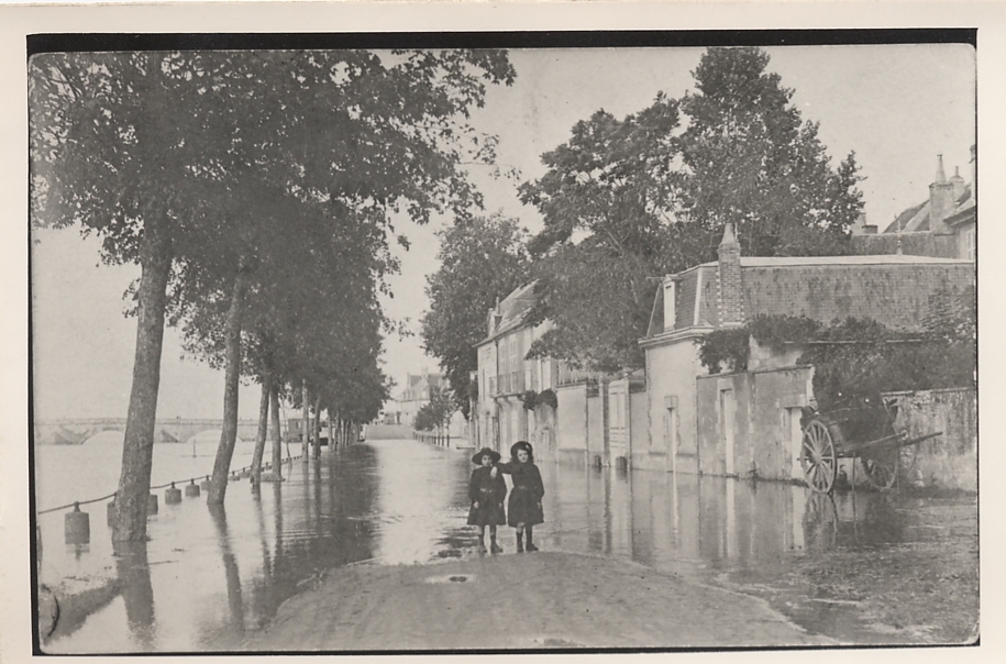 quai Clémenceau - inondation 1909