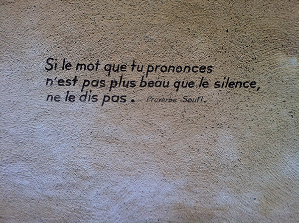 Proverbe soufi