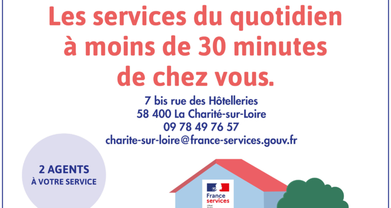 France Services au marché de La Charité-sur-Loire
